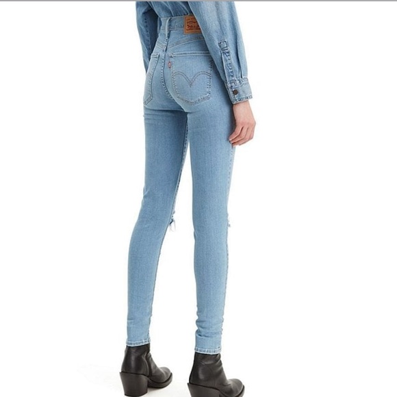 NWT Levi's Mile High Super Skinny Jeans - Picture 3 of 3
